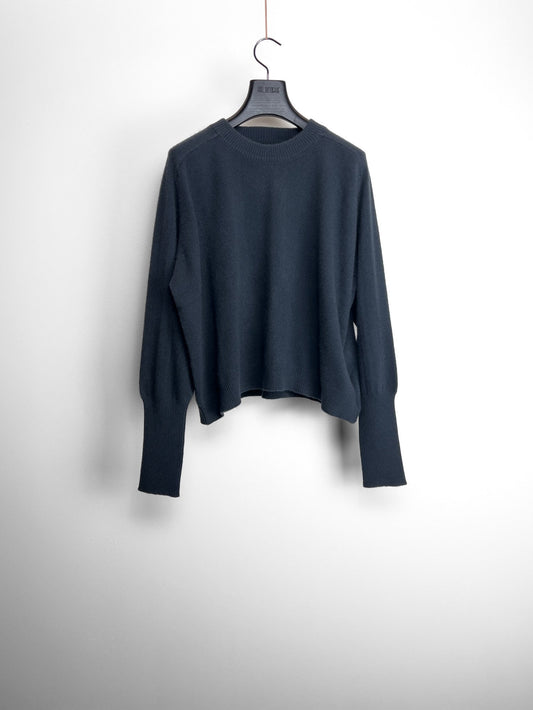 CASHMERE KNITTED RAGLAN SLEEVE SWEATER