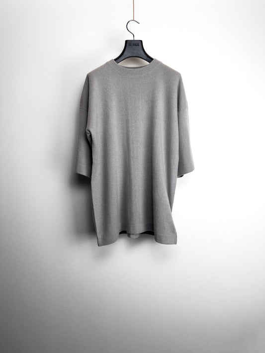 CASHMERE KNITTED OVERSIZED TEE