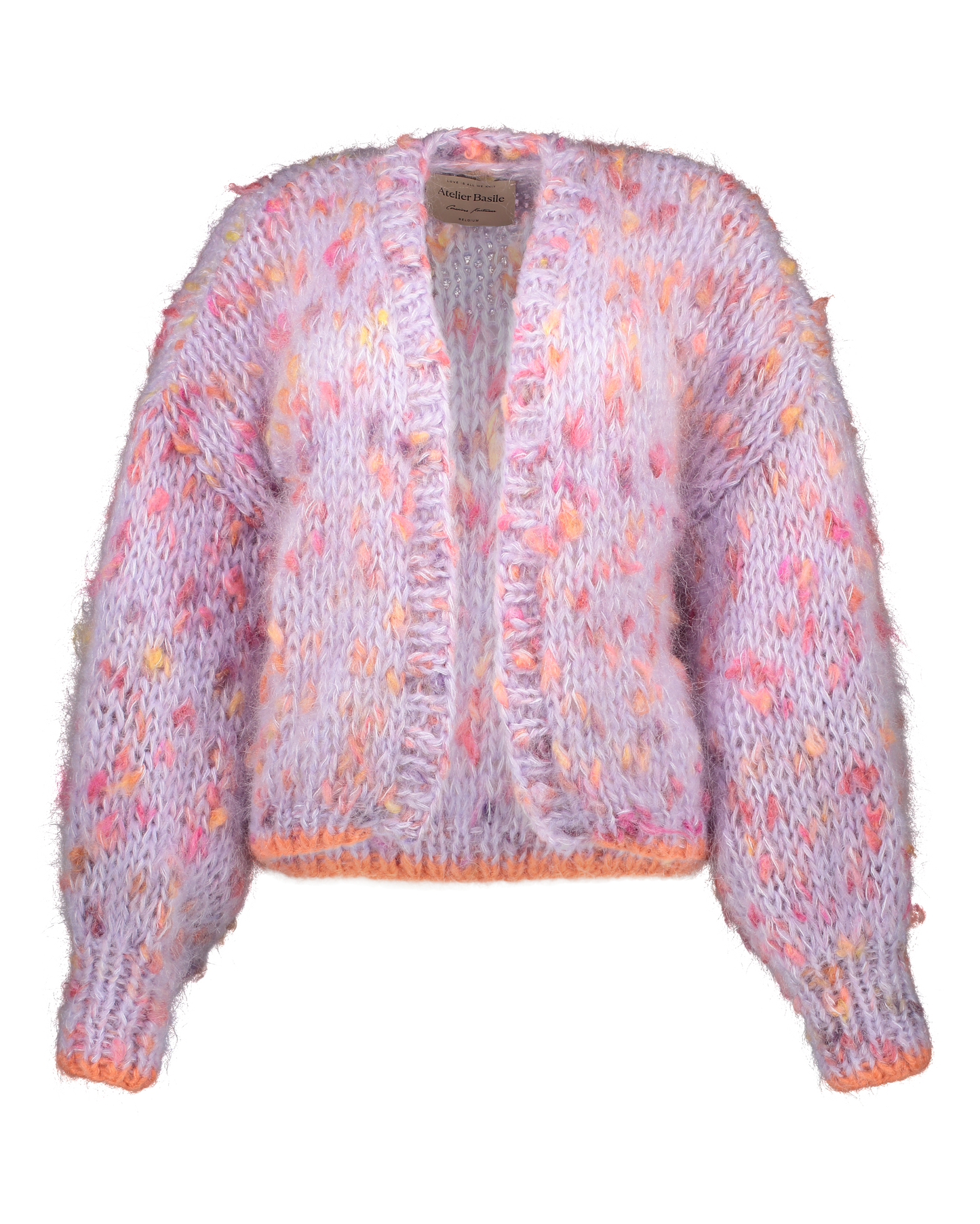 MOHAIR BOMBER CARDIGAN